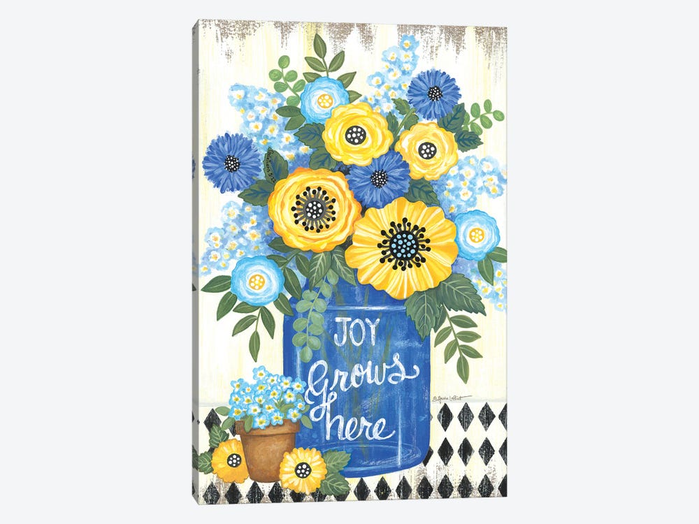 Joy Grows Here by Annie LaPoint 1-piece Art Print