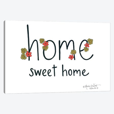 Home Sweet Home Canvas Print #LPT8} by Annie LaPoint Canvas Wall Art