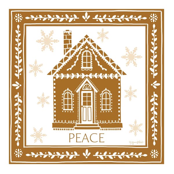 Snow: Gingerbread Christmas House by Annie LaPoint