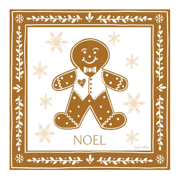 Gingerbread Man by Annie LaPoint wall art