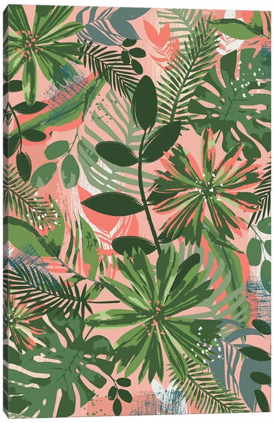 Botanical Jungle Canvas Art Print - Jungles