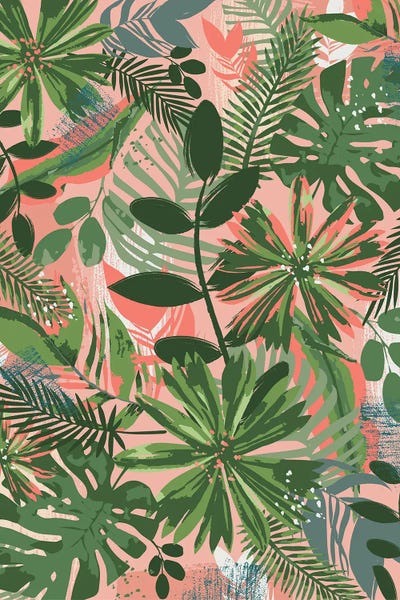 Pink Light Studio: Botanical Jungle by Lisa Perry