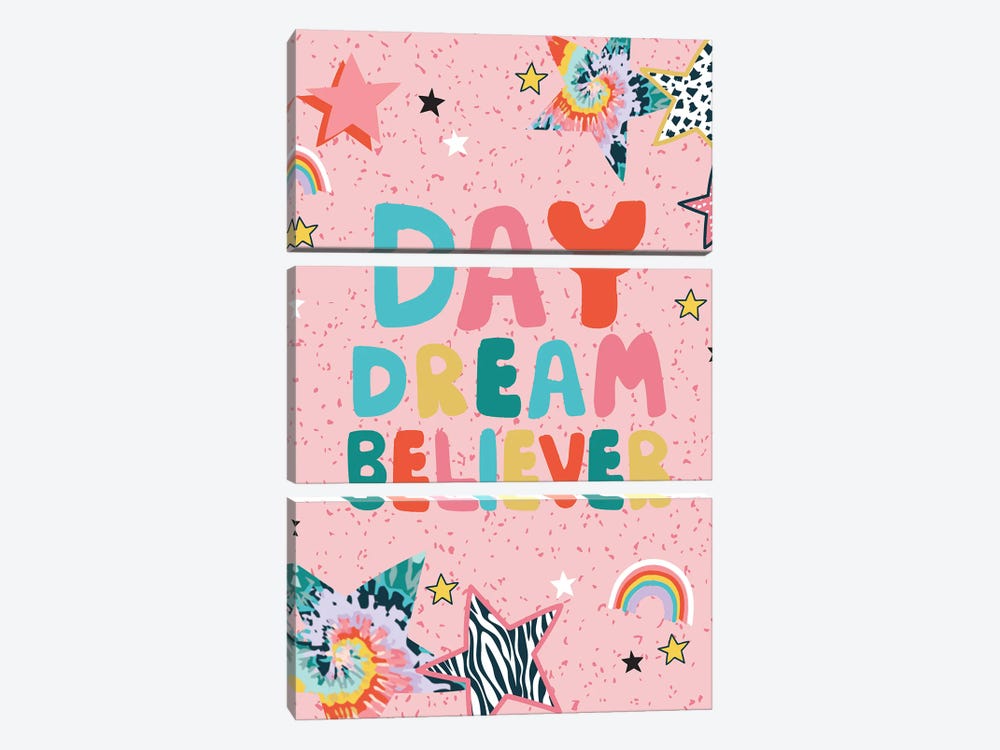 Day Dream Believer by Lisa Perry 3-piece Canvas Artwork