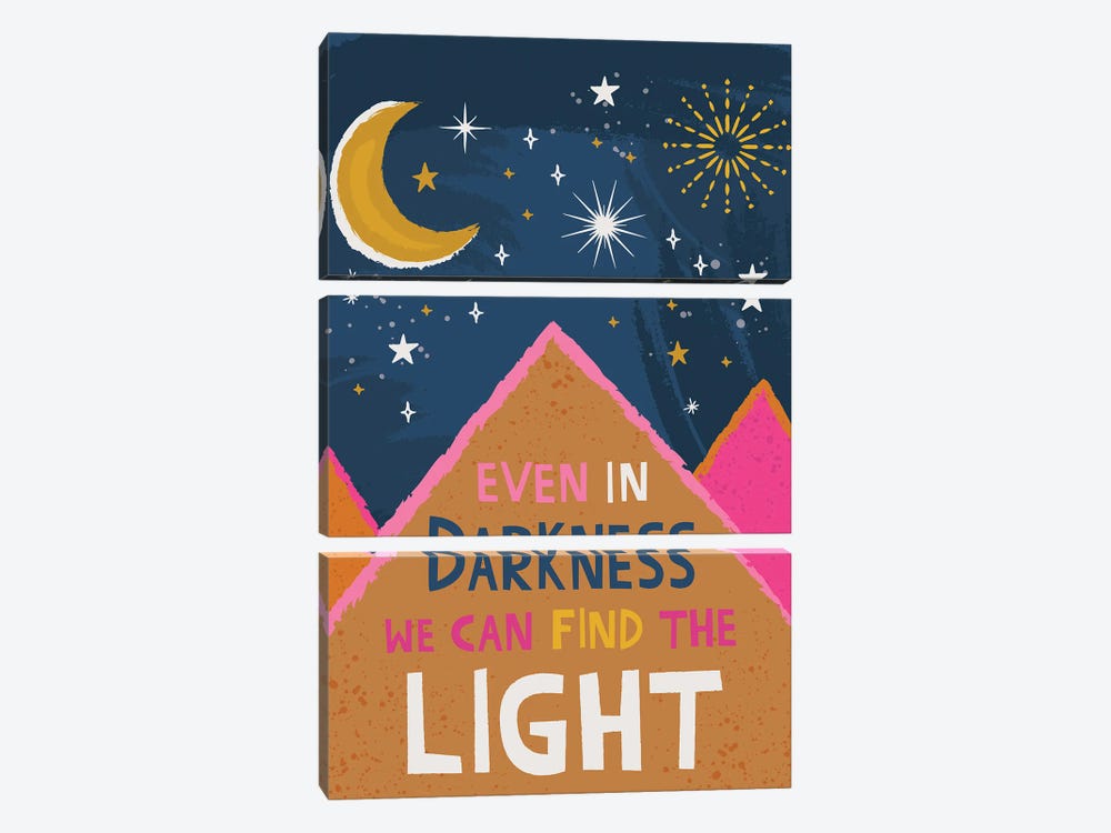 Find the Light by Lisa Perry 3-piece Canvas Art Print