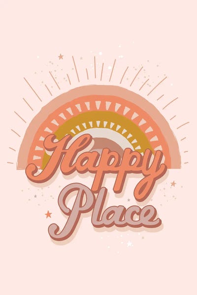 Pink Light Studio: Happy Place by Lisa Perry