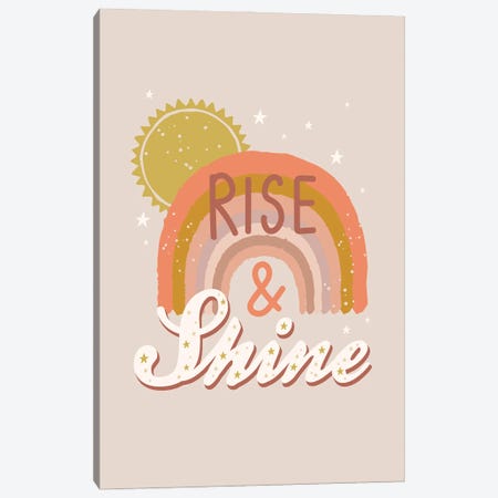 Rise and Shine Canvas Print #LPY18} by Lisa Perry Canvas Art Print