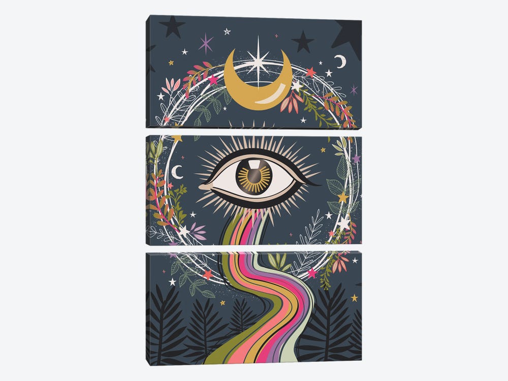 Spirit Guide I by Lisa Perry 3-piece Canvas Art Print
