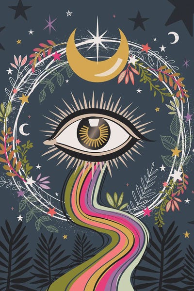 Pink Light Studio: Spirit Guide I by Lisa Perry