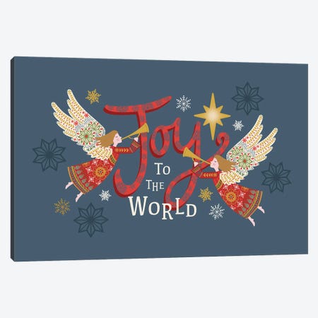 Joy to the World Canvas Print #LPY2} by Lisa Perry Canvas Print
