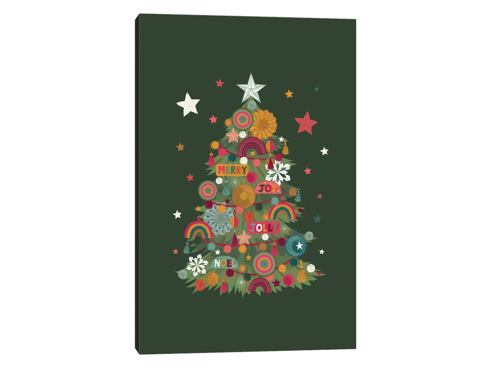 FREE Printable Christmas Gift Tags - Boho Rustic Plum Green