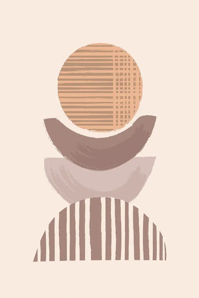 Pink Light Studio: Boho Abstract by Lisa Perry