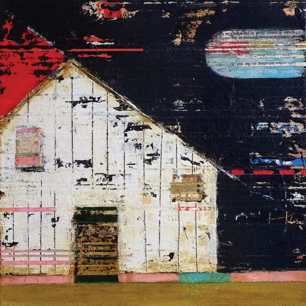 Unexpected Red: Barn I by Andrea Lopez