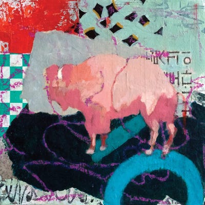 Home On The Range by Andrea Lopez multi panel art