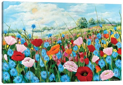 Summer Canvas Art Print - Landscapes in Bloom
