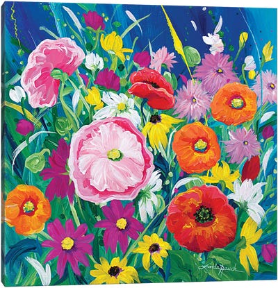 Wildflower Salsa Canvas Art Print