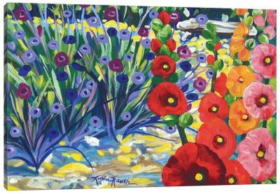Garden Path Canvas Art Print - Linda Rauch