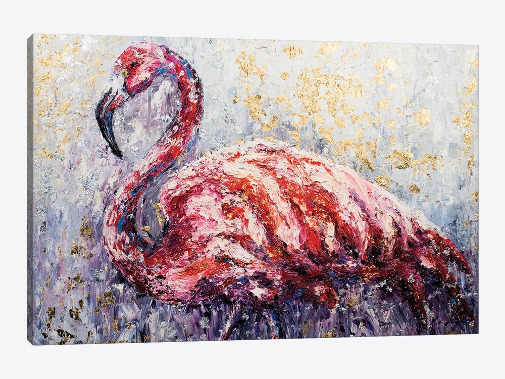 Flamingo by Larisa Chigirina 1-piece Canvas Print