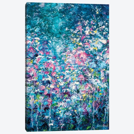 Floral Mood Canvas Print #LRC11} by Larisa Chigirina Canvas Artwork