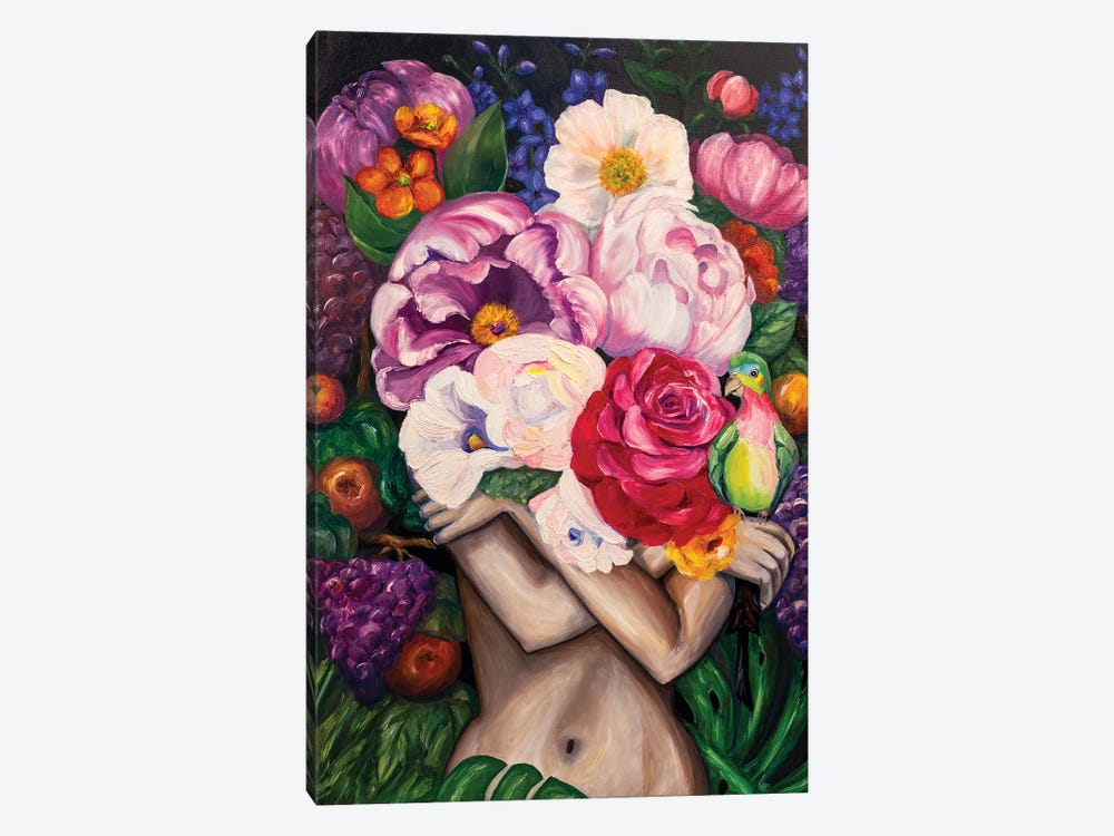 Garden Of Eden by Larisa Chigirina 1-piece Canvas Art Print