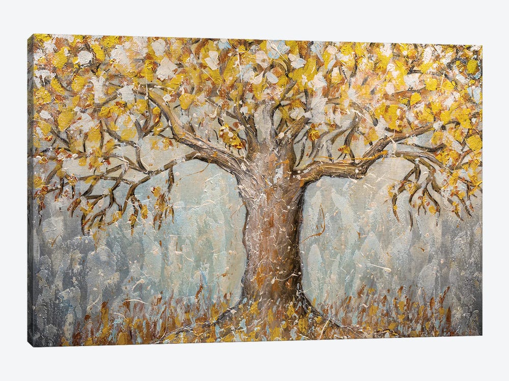 Golden Autumn by Larisa Chigirina 1-piece Canvas Art Print