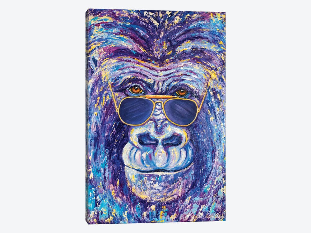 Gorilla by Larisa Chigirina 1-piece Canvas Wall Art
