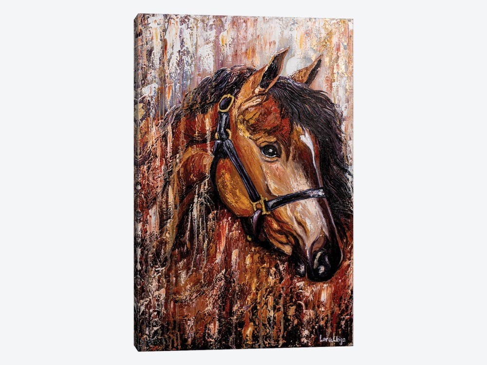Horse by Larisa Chigirina 1-piece Canvas Artwork