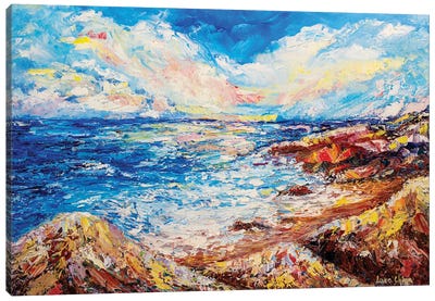 Sunny Beach Canvas Art Print - Larisa Chigirina