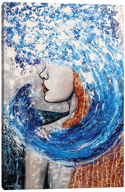 Flow Canvas Art Print - Larisa Chigirina
