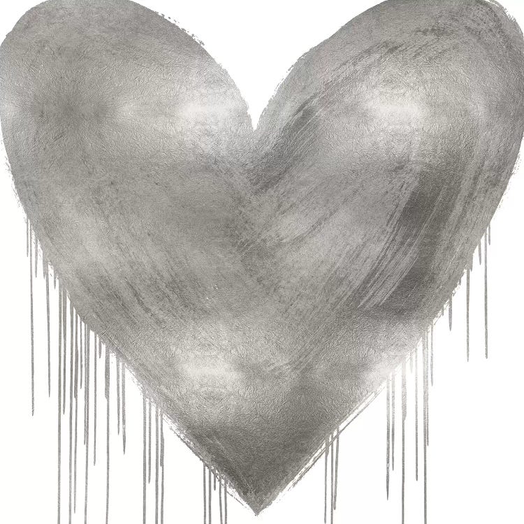 Big Hearted Silver by Lindsay Rodgers wall art