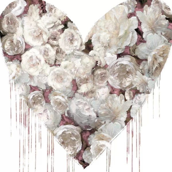 Hearts: Big Hearted Flowers I by Lindsay Rodgers