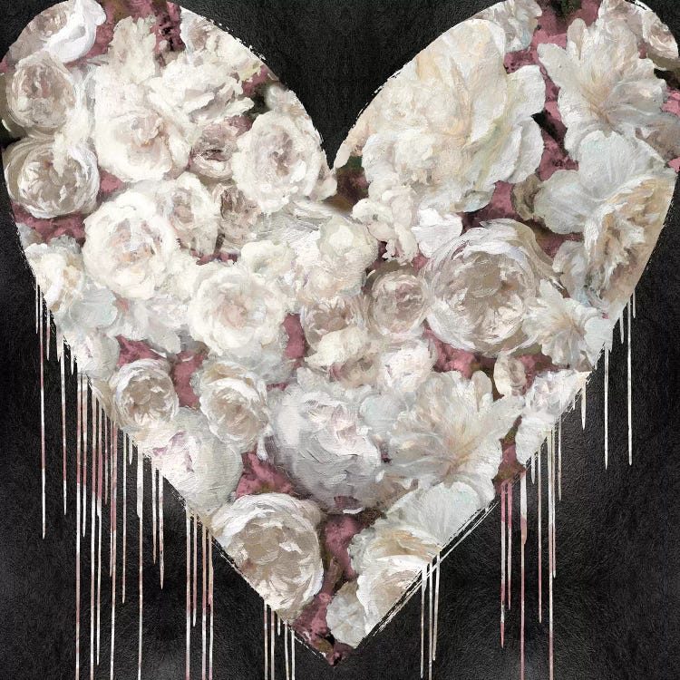 Big Hearted Flowers III by Lindsay Rodgers wall art