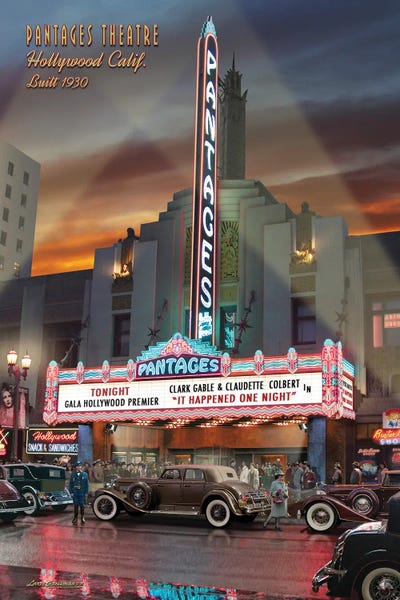 Larry Grossman: Pantages Theatre by Larry Grossman