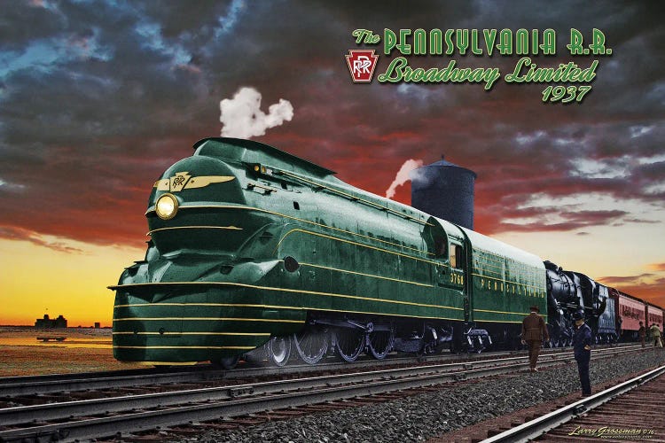 Penn RR by Larry Grossman wall art