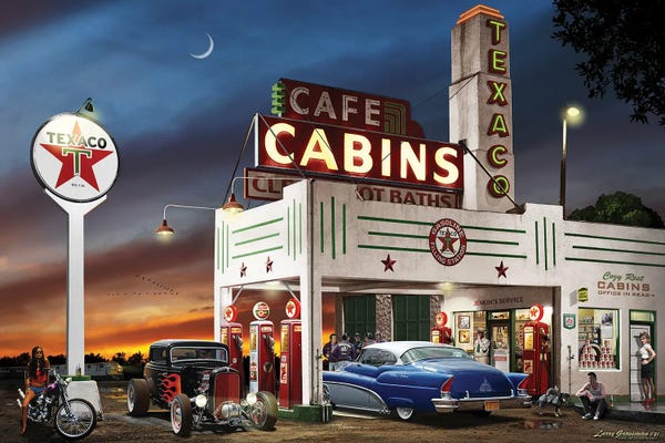 Larry Grossman: Pharaohs At Jenkin's by Larry Grossman