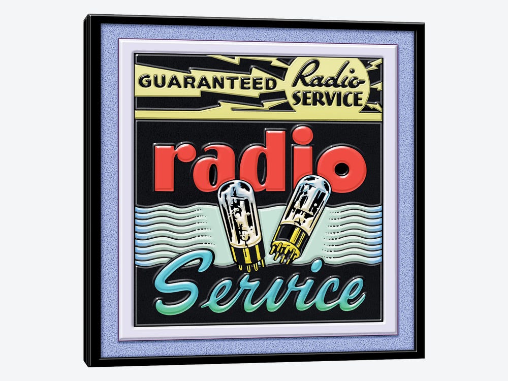 Radio Service by Larry Grossman 1-piece Art Print