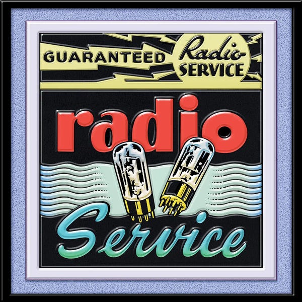 Signs: Radio Service by Larry Grossman