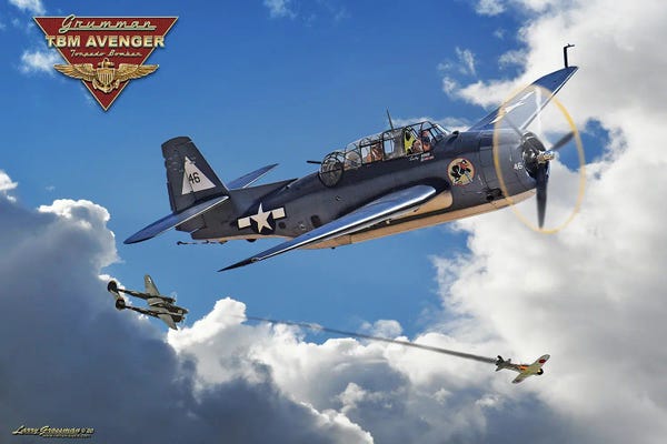 Military Aircraft: TBF Avenger by Larry Grossman
