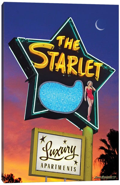 The Starlet Canvas Art Print - Larry Grossman