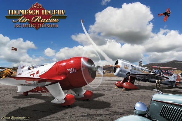 Airplanes: Air Races by Larry Grossman