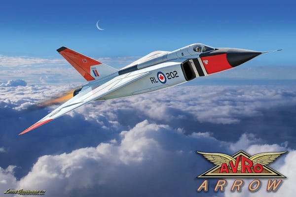 Military Aircraft: Avro Arrow by Larry Grossman