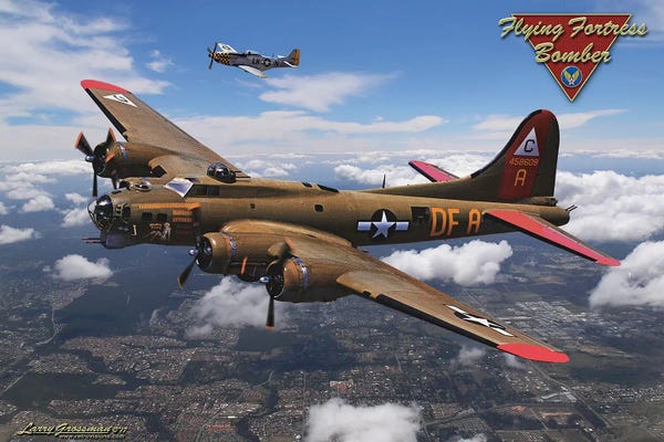 By Air: B-17 by Larry Grossman
