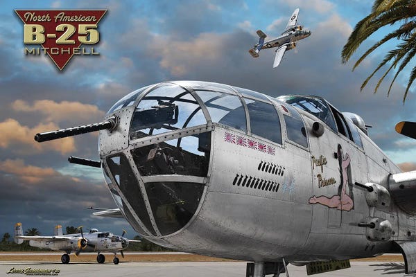 Military Aircraft: B-25 Mitchell by Larry Grossman