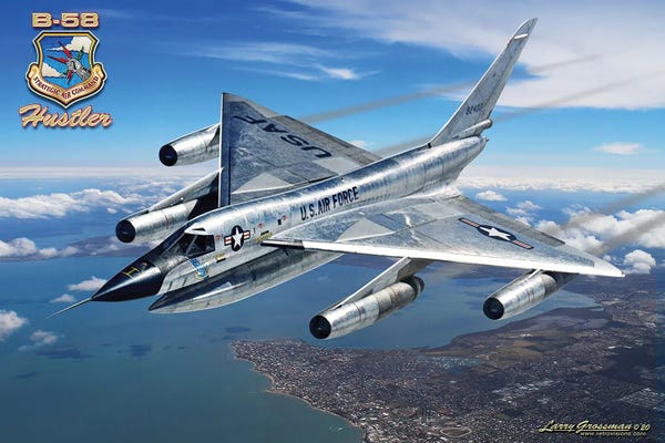 By Air: B-58 Hustler by Larry Grossman