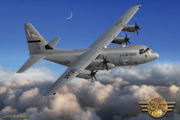 By Air: C-130 Hercules by Larry Grossman