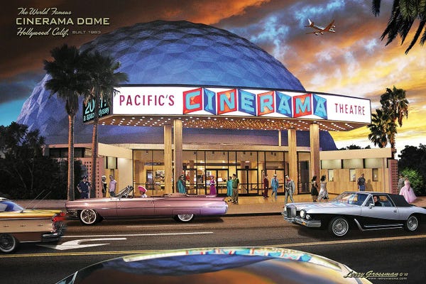 Larry Grossman: Cinerama Dome by Larry Grossman