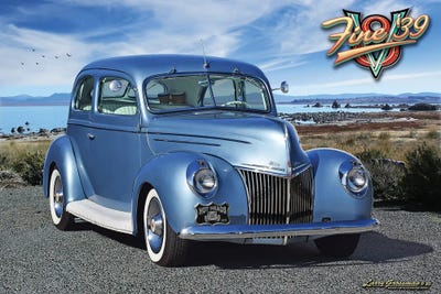 1939 Rod Sedan by Larry Grossman art print