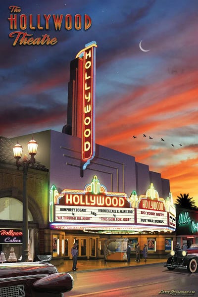 Home Theater: Hollywood Theatre by Larry Grossman