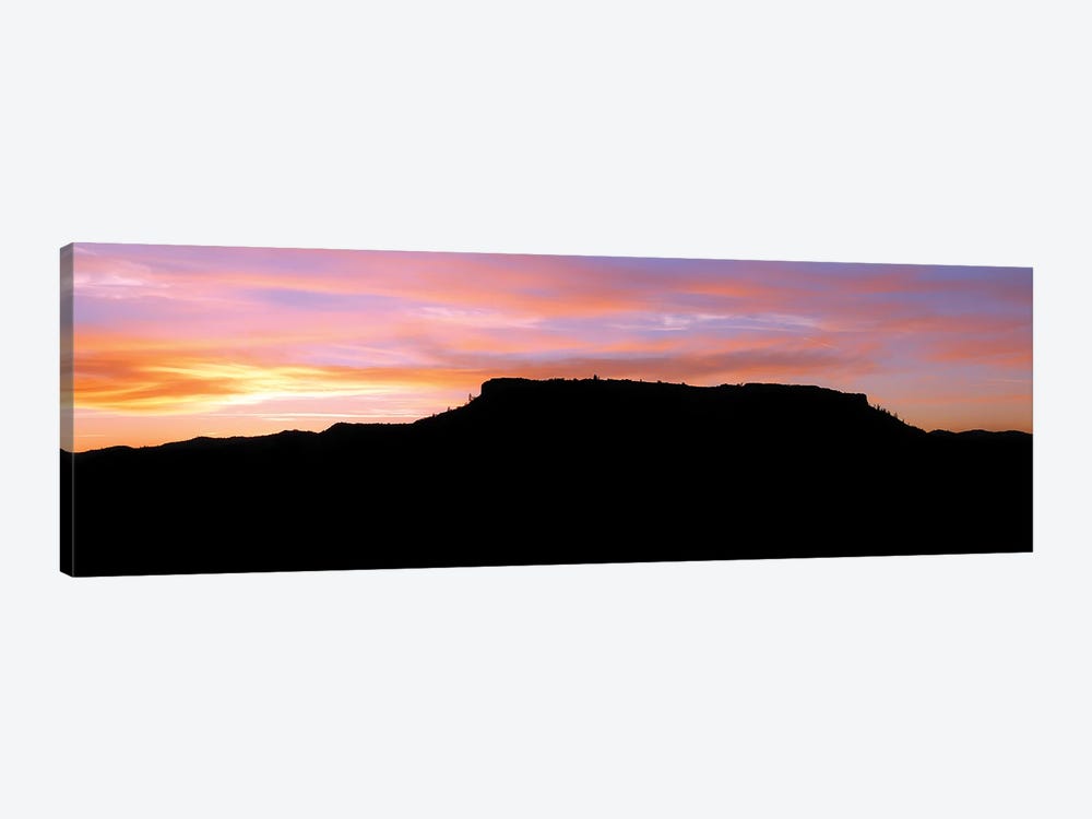 Table Rock Silhouette Sunset by Louis Ruth 1-piece Canvas Artwork