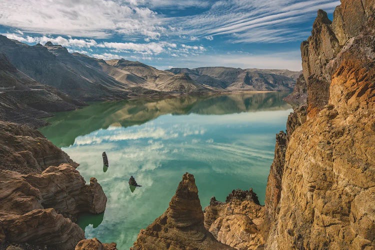 Unworldly Lake Owyhee by Louis Ruth wall art