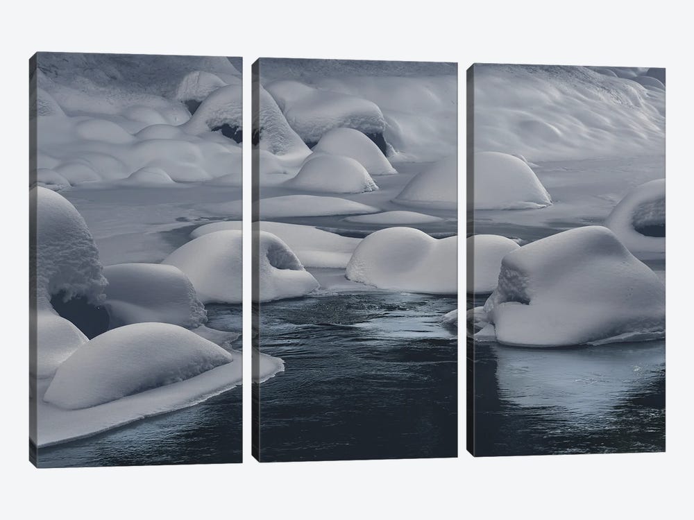 Ice Blue by Louis Ruth 3-piece Canvas Wall Art